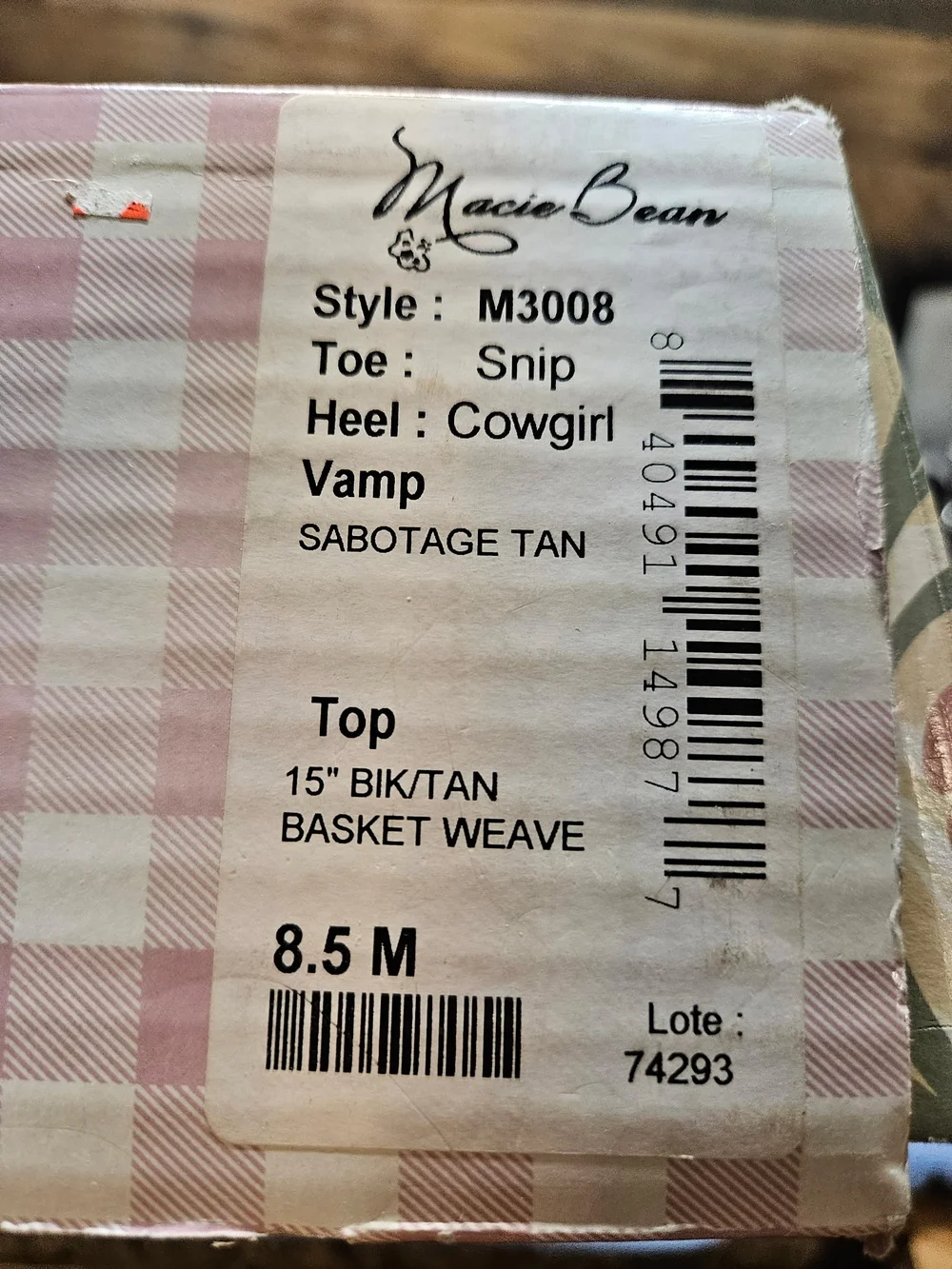 Macie Bean classic tall